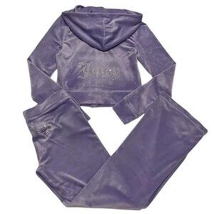 Juicy Couture Velour Tracksuit Set Size Small